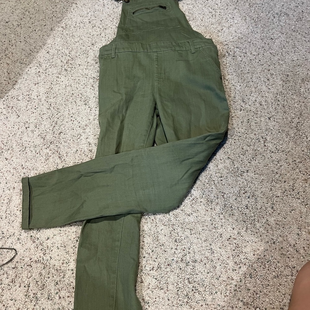 Forever 21 Olive Green Overalls